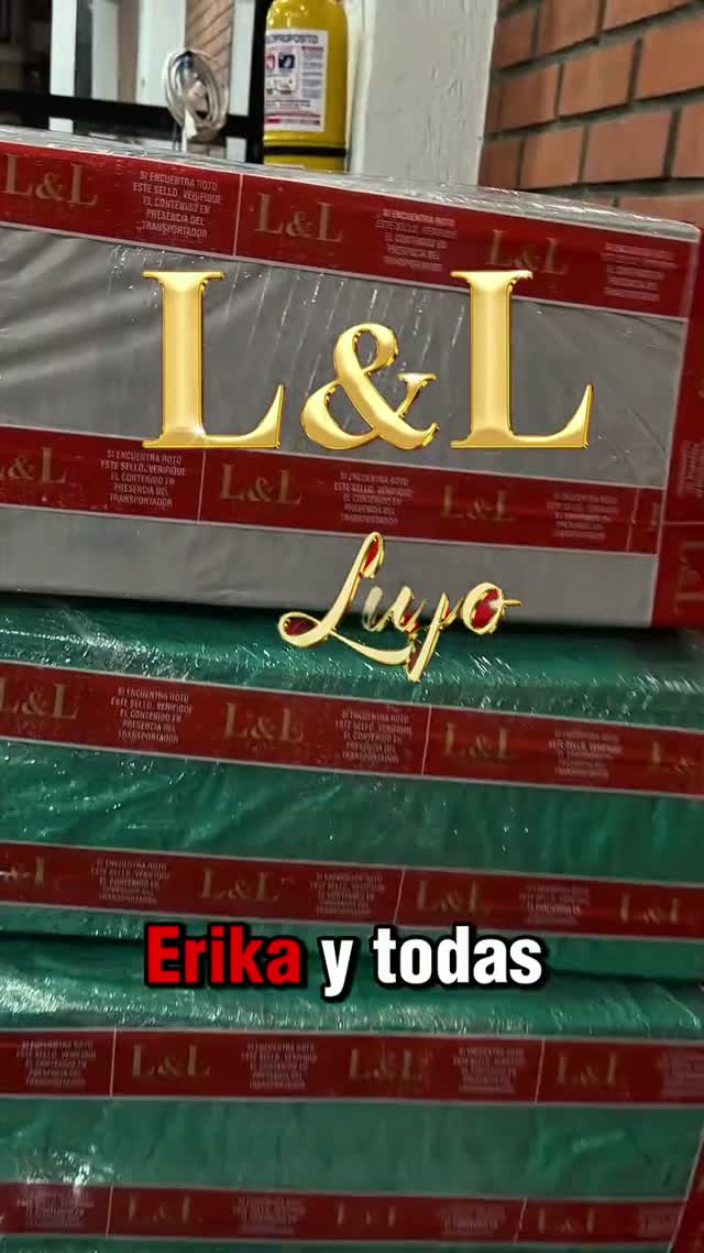 Erika Ramírez exportando pedidos L&L